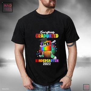 Kids I Officially Graduated Kindergarten Graduation 2022 Pop It Shirt