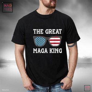 MAGA KING shirt great MAGA KING Vintage Sunglasses US Flag Shirt