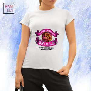 Sunflower Skull Design for Sunflower and Garden Lovers Shirt