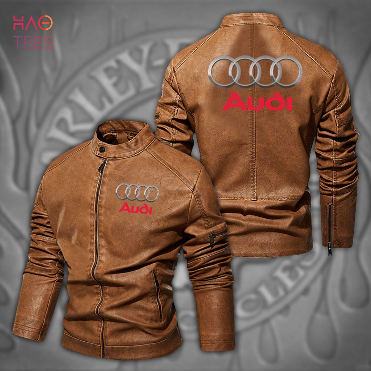 Audi Men s Limited Edition New Leather Jacket