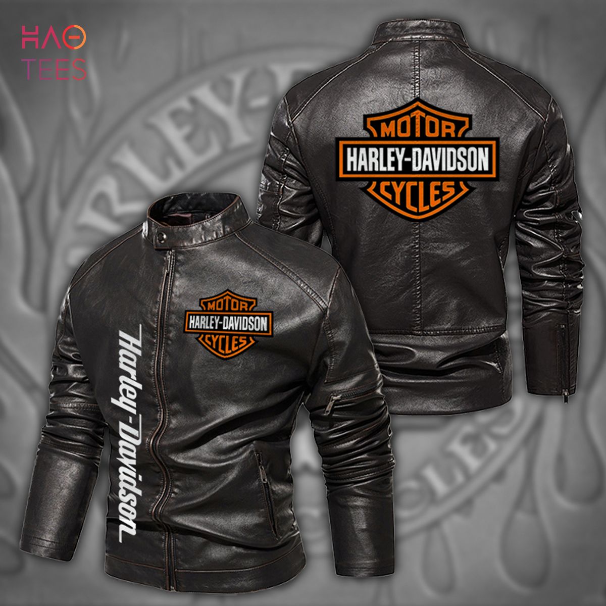 HDZ Men's Limited Edition New Leather Jacket