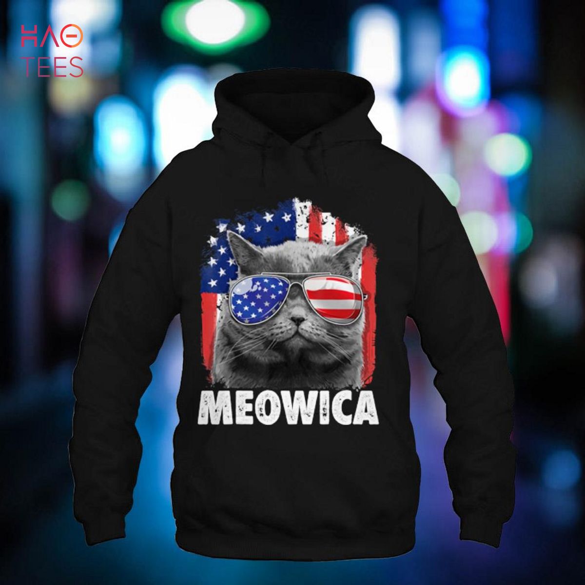 Cat 4th of July Meowica USA American Flag Ultra Maga USA Tee Cat 4th of July Meowica USA American Flag Ultra Maga USA Tee