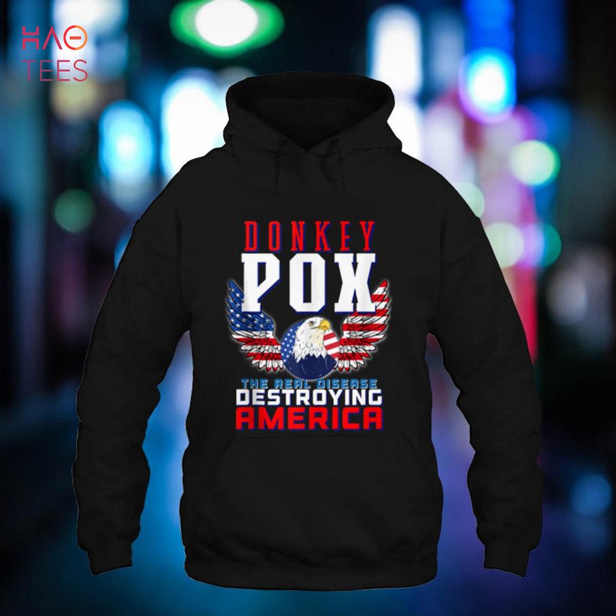 Donkey Pox Great MAGA King Trump UltrA MAGA US Independence Shirt – VX61