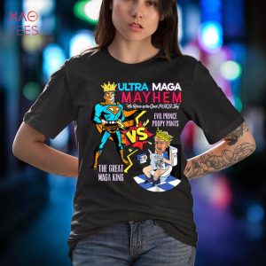 Great MAGA King Shirt Donald Trump Biden USA UltrA MAGA Shirt