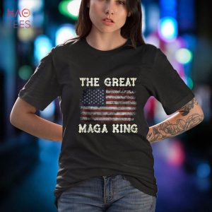 Mega King USA Flag Proud Ultra Maga 2024 Tank Top Shirt