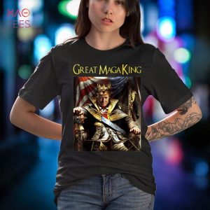 Mega King USA Flag Proud Ultra Maga Trump 2024 Shirt
