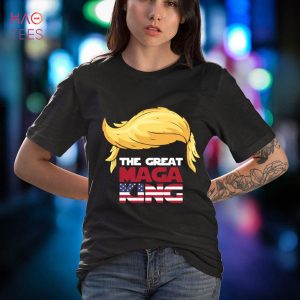 The Great Maga King Trump Hair Ultra Maga Long Sleeve Shirt