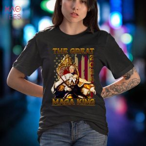The Great MAGA King Trump Patriotic USA Flag 2024 Ultra MAGA Long Sleeve