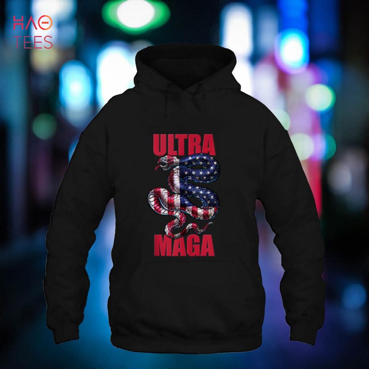 Ultra MAGA American Flag Snake Trump Republican Shirt Ultra MAGA American Flag Snake Trump Republican Shirt