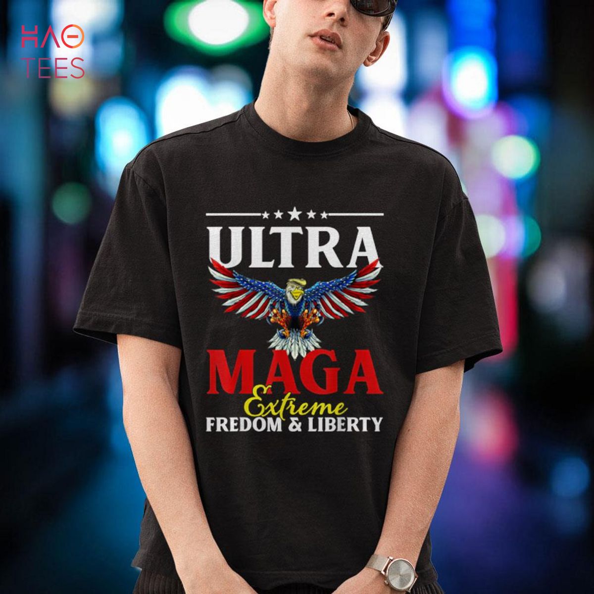 Ultra Maga Extreme Freedom And Liberty, Trump Eagle American Shirt