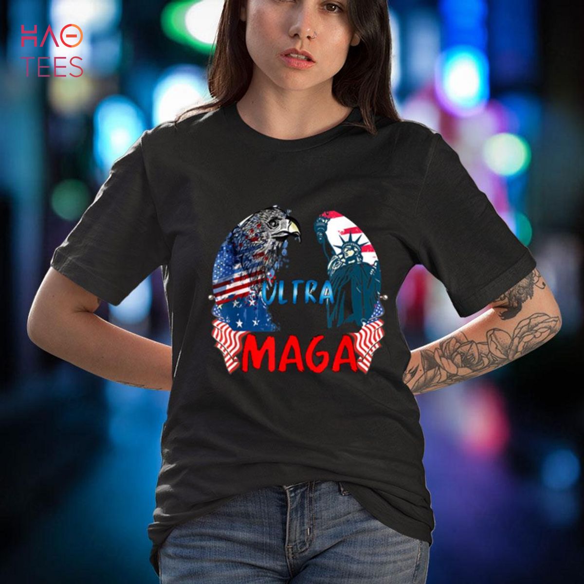 Ultra MAGA Funny Anti Biden US FlagUltra Maga Shirt Ultra MAGA Funny Anti Biden US FlagUltra Maga Shirt