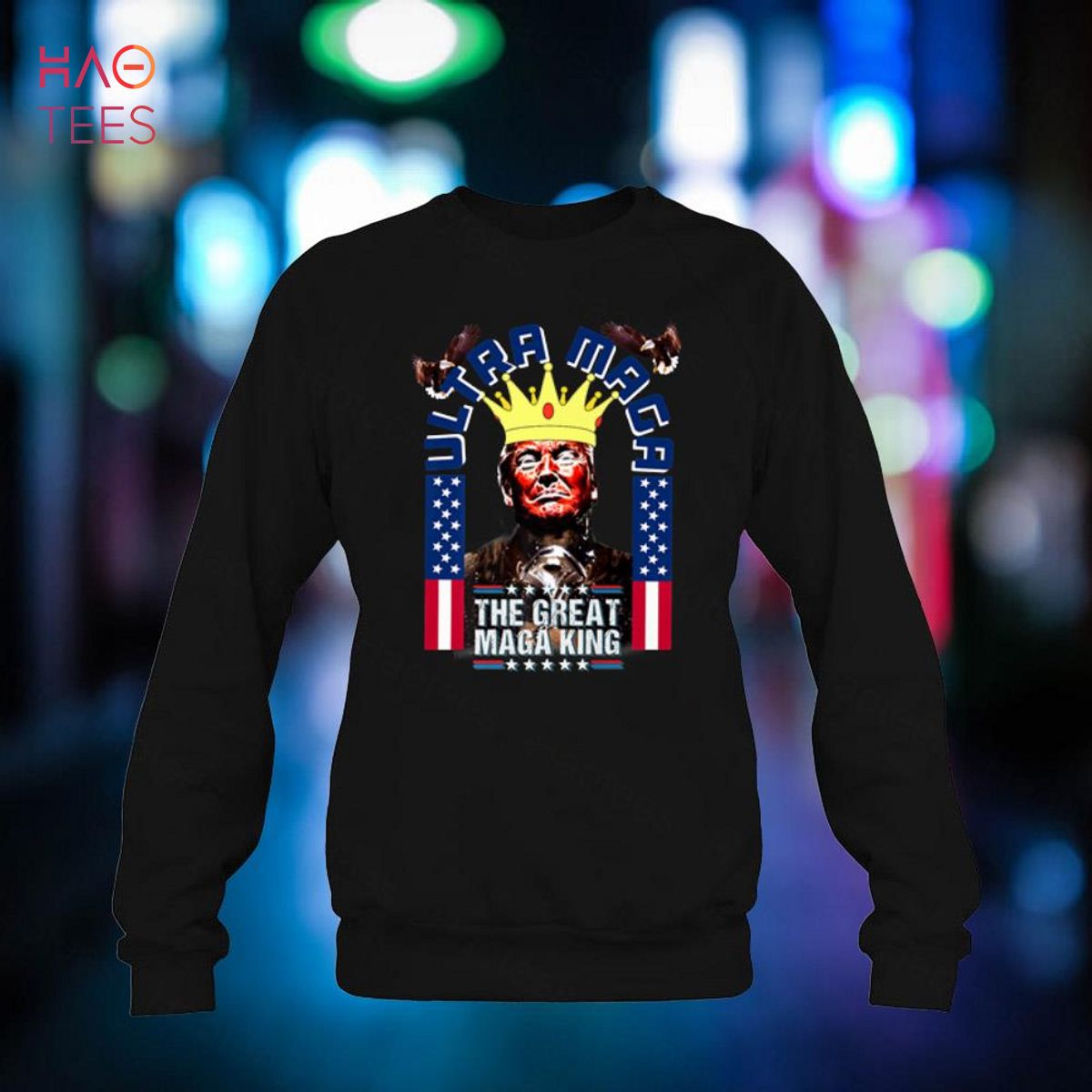 Ultra MAGA King Trump Biden 2024 UltrA MAGA Crowd UltrA MAGA Premium Shirt Ultra MAGA King Trump Biden 2024 UltrA MAGA Crowd UltrA MAGA Premium Shirt