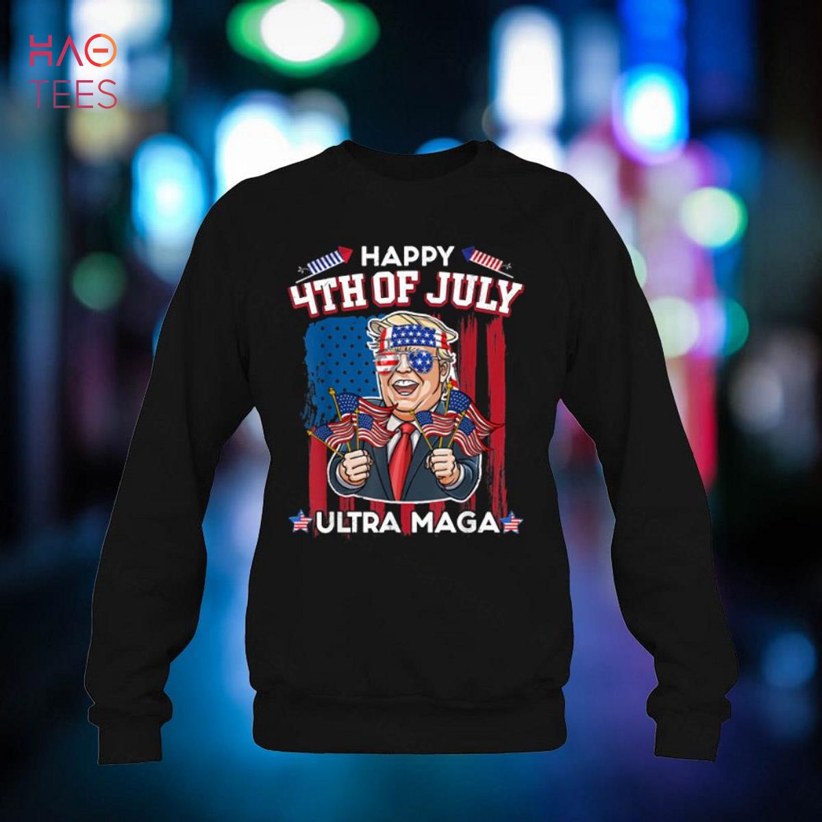 Ultra Maga Proud Pro Trump Happy 4th of July American Flag Shirt Ultra Maga Proud Pro Trump Happy 4th of July American Flag Shirt