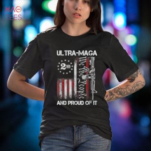 Ultra MAGA We The People Proud Republican USA Flag Shirt