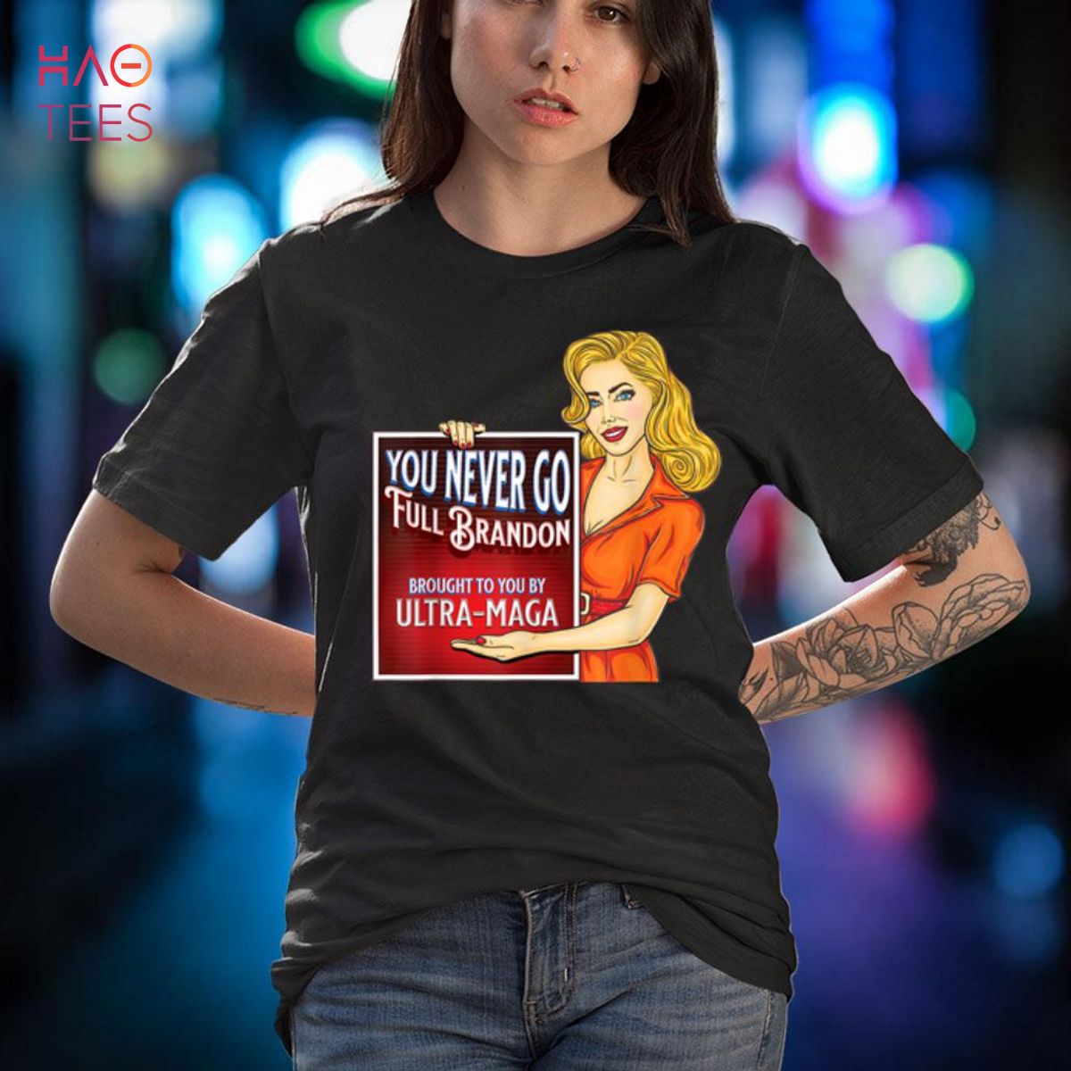 You Never Go Full Brandon Anti Joe Biden Ultra Maga Shirt You Never Go Full Brandon Anti Joe Biden Ultra Maga Shirt