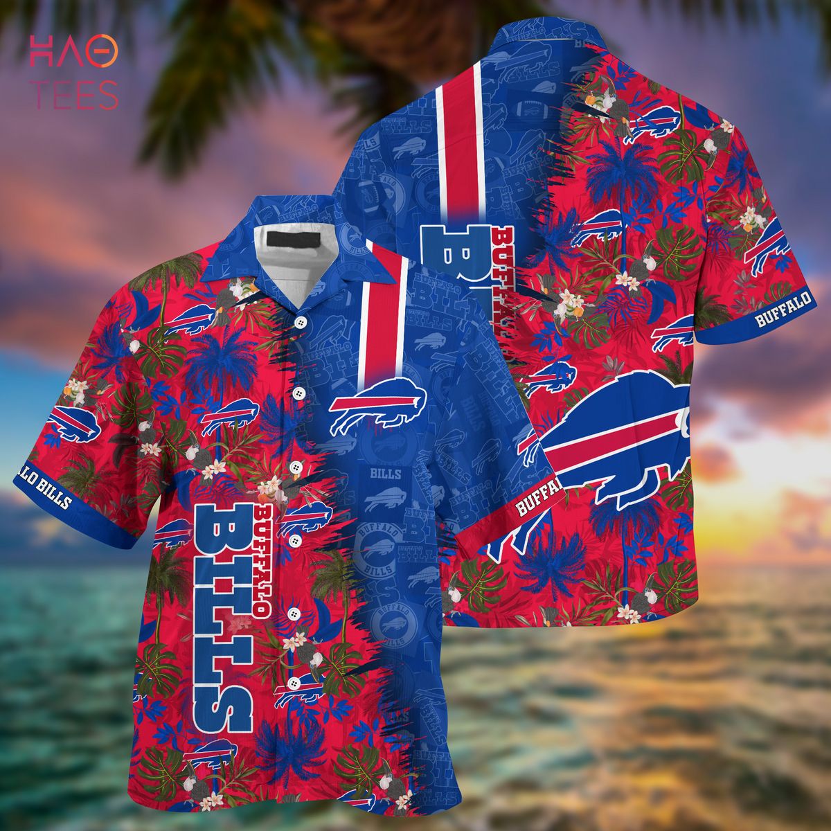 HOT Buffalo Bills NFL Summer Hawaiian Shirt And Shorts