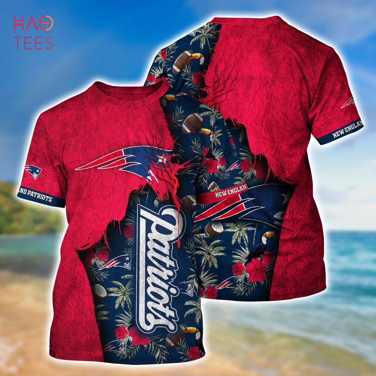 NEW England Patriots NFL God Hawaiian Shirt