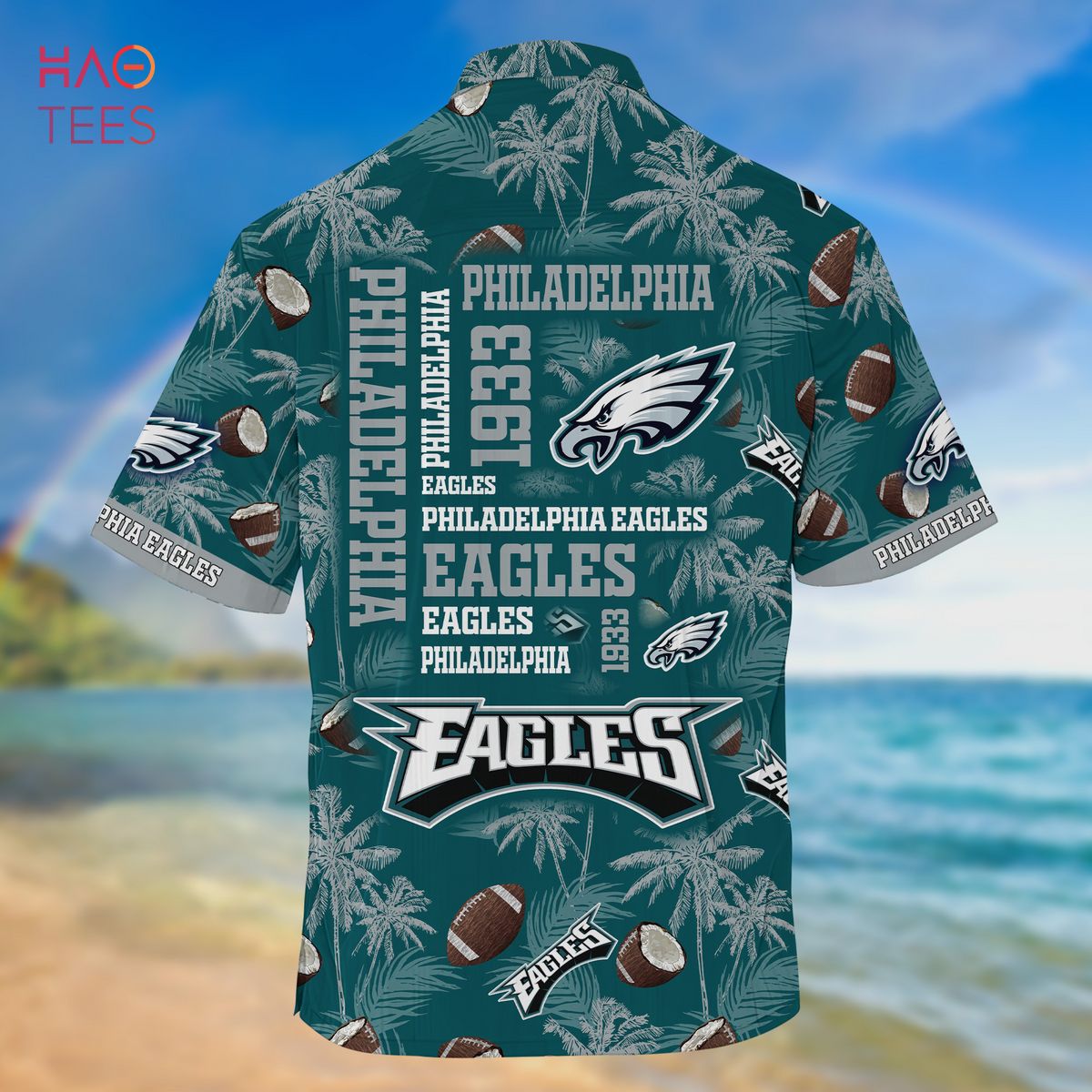 NFL Philadelphia Eagles Hawaiian Aloha Shirt For Sale - Ingenious