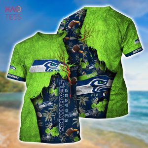NEW Seattle Seahawks NFL God Hawaiian Shirt