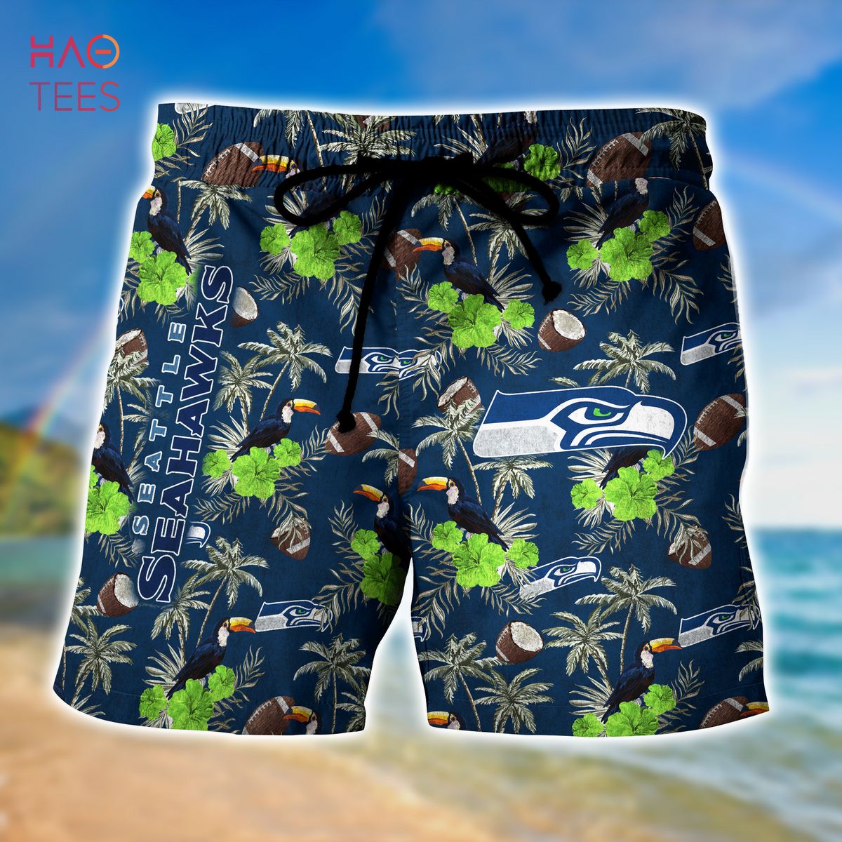 NEW Seattle Seahawks NFL God Hawaiian Shirt NEW Seattle Seahawks NFL God Hawaiian Shirt
