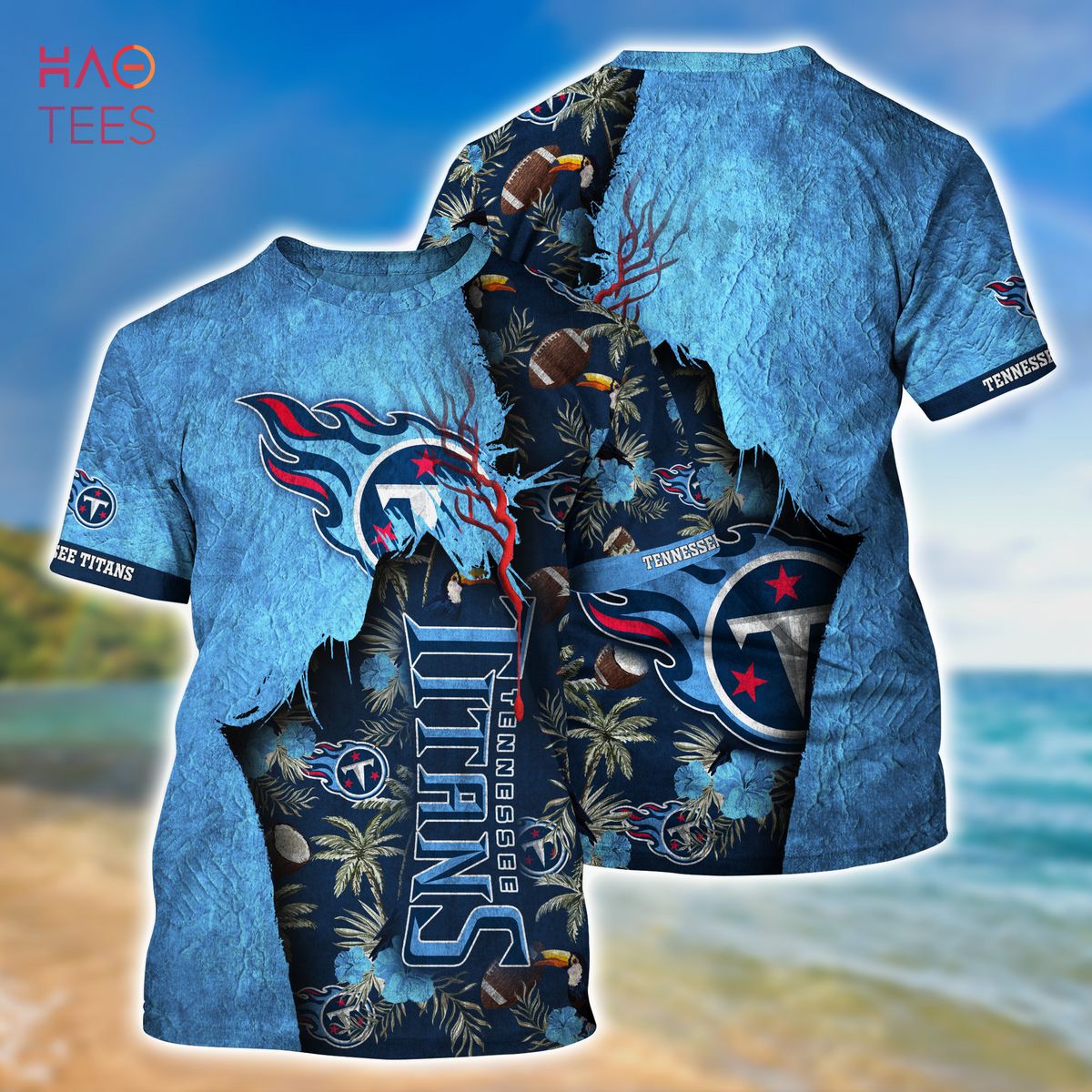 NEW Tennessee Titans NFL God Hawaiian Shirt NEW Tennessee Titans NFL God Hawaiian Shirt