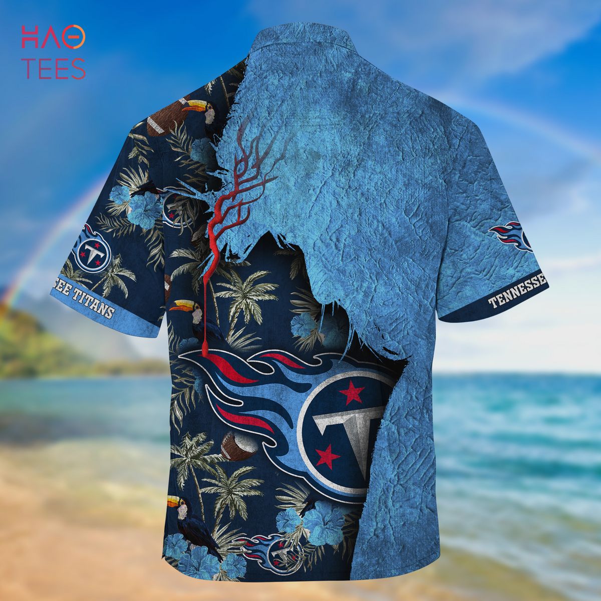 NEW Tennessee Titans NFL God Hawaiian Shirt NEW Tennessee Titans NFL God Hawaiian Shirt