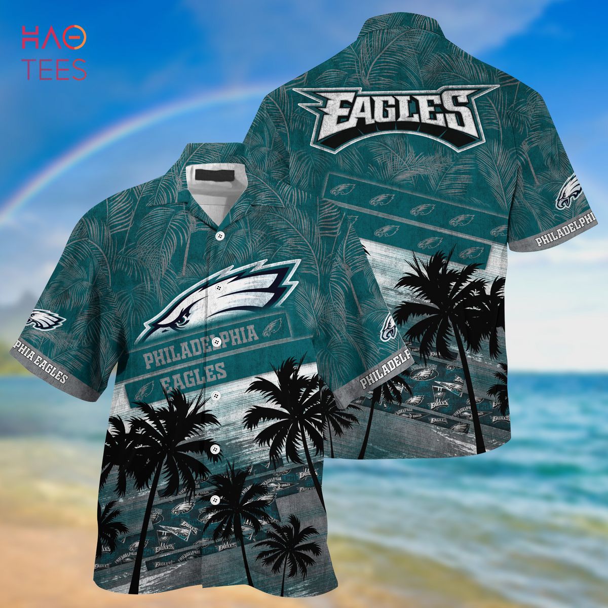 BEST NFL Philadelphia Eagles Team Beach Shirt For Sports Eagles Fans  Hawaiian Shirt Hot Trend 2023