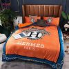 Hermes Paris Luxury Brand Bedding Sets And Bedroom Sets POD Design