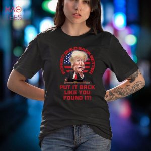 Build Back Better Biden Gas Price USA Flag UltrA MAGA Trump  Shirt