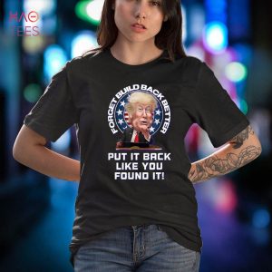 HOT Build Back Better Biden Gas Price USA Flag UltrA MAGA Trump Shirt