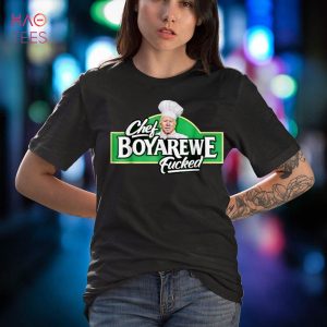 Chef BOYAREWE Fucked Funny Anti Biden Pro Trump Shirt