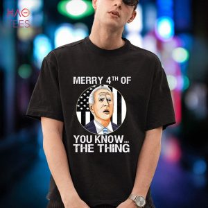 Funny Biden Confused Merry Happy 4th of July Fathers Day Men Shirt