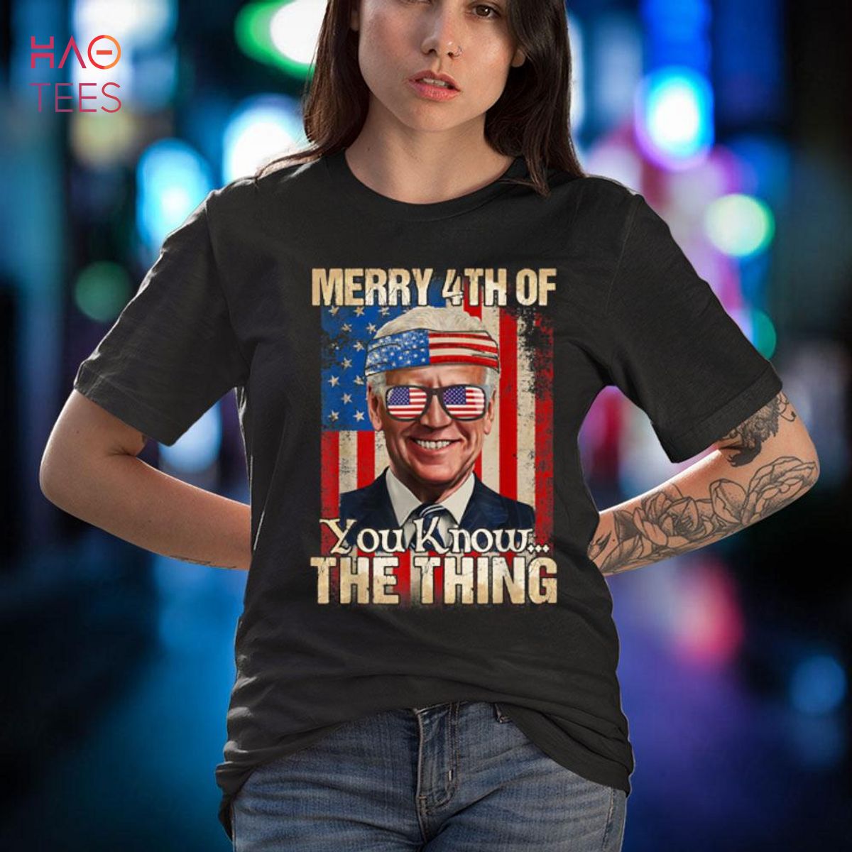 Merry 4th Of You Know The Thing Funny Biden Dazed Shirt Merry 4th Of You Know The Thing Funny Biden Dazed Shirt