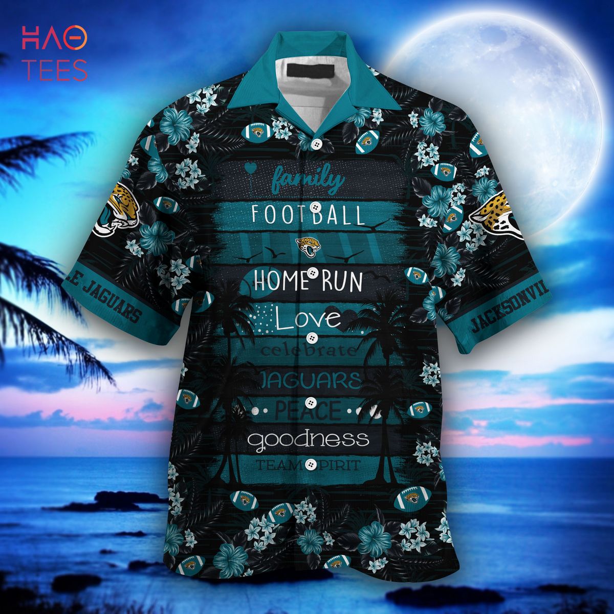 NEW Jacksonville Jaguars NFL Hawaiian Shirt