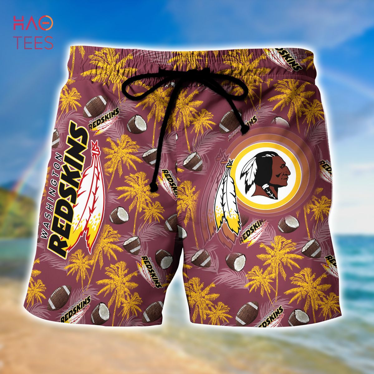 Redskins hot sale swim trunks