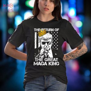 The Return of MAGA King Trump 4th of July Ultra MAGA Shirt