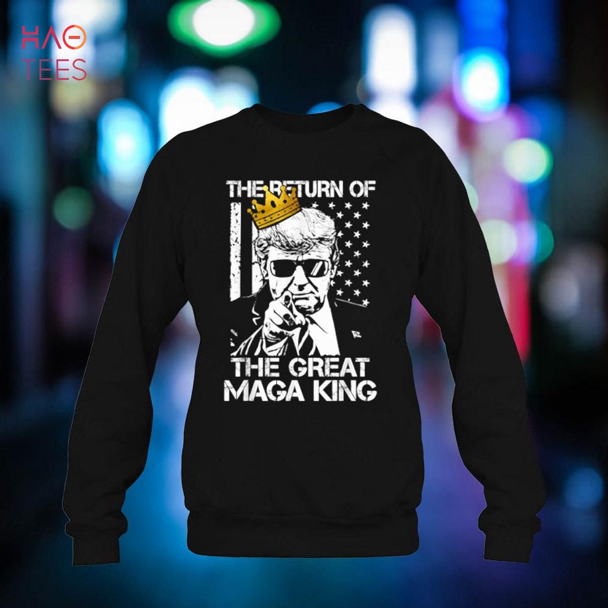 The Return of MAGA King Trump 4th of July Ultra MAGA Shirt