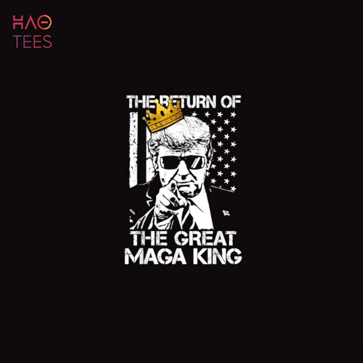 The Return of MAGA King Trump 4th of July Ultra MAGA Shirt