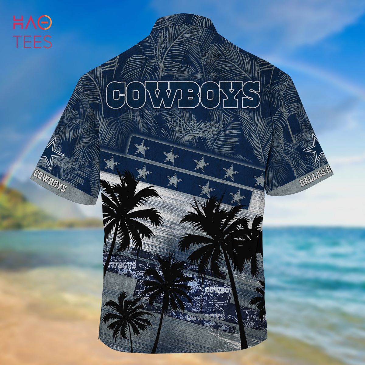 Dallas Cowboys NFL Hawaiian Shirt Custom Sunsets Aloha Shirt