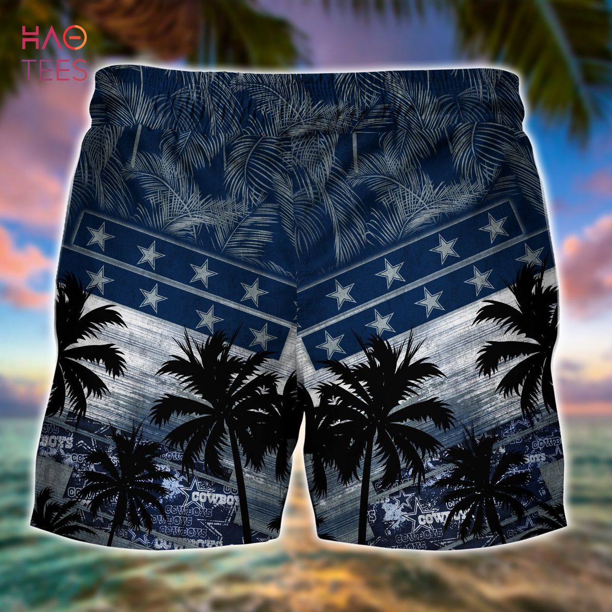 Dallas Cowboys Summer Hawaiian Shirt And Short