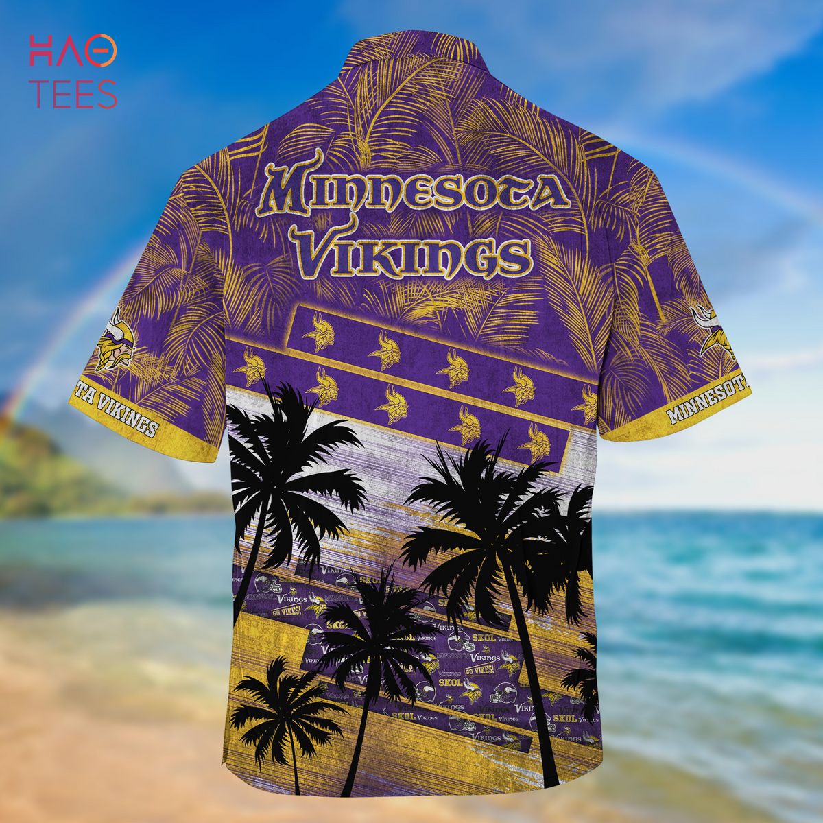 Minnesota Vikings NFL Hawaiian Shirt 4th Of July Independence Day Ideal  Gift For Men And Women Fans - Freedomdesign