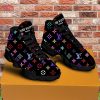 Louis Vuitton Air Jordan 13 Gray Shoes