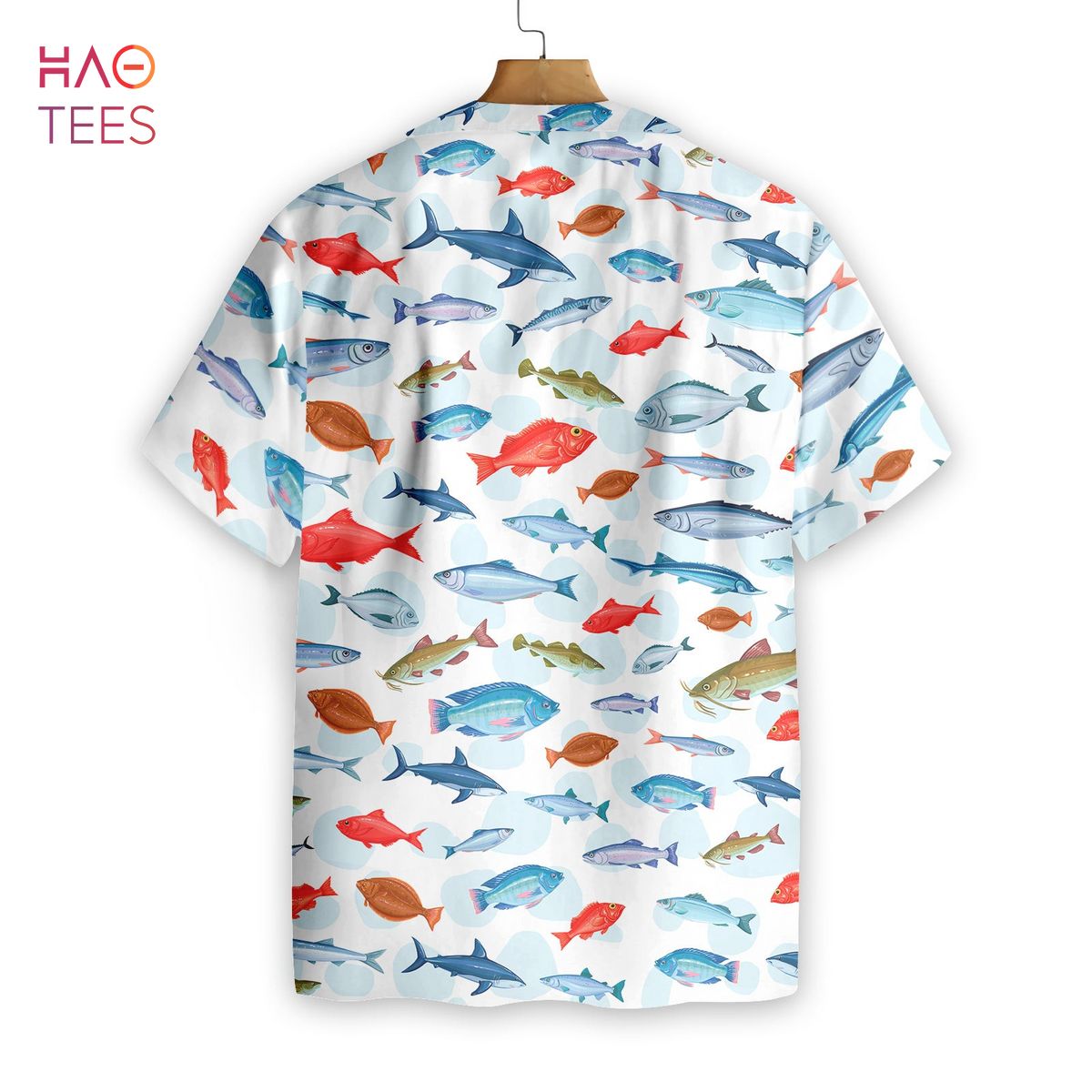 Fish Colorful Pattern Hawaiian Shirt