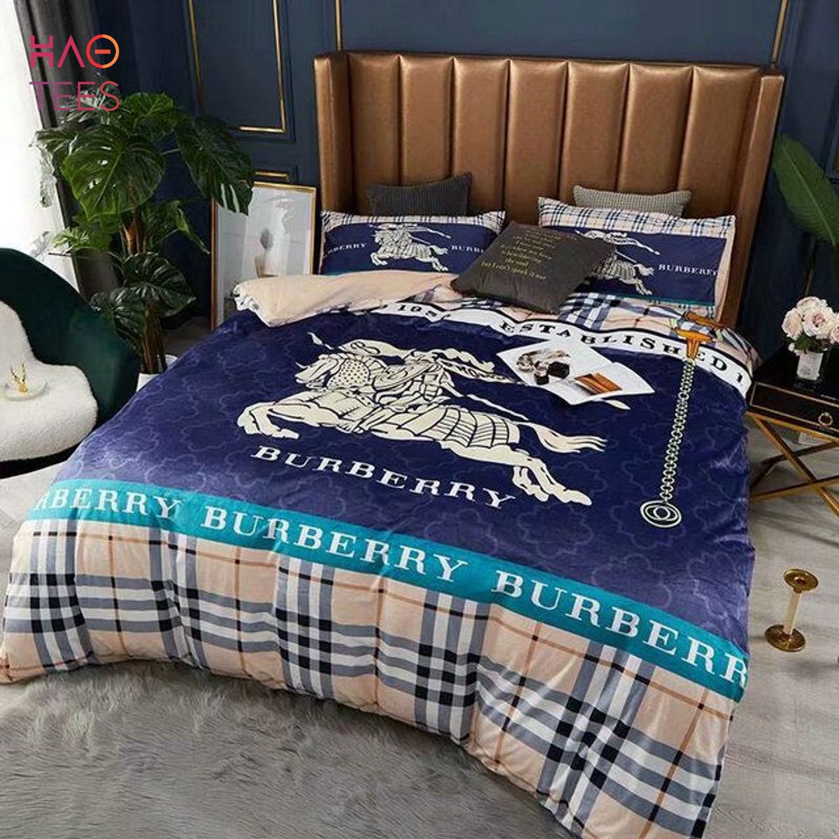 [HOT 2022] Burberry London Luxury Brand Bedding Sets And Bedroom Sets Luxury Store