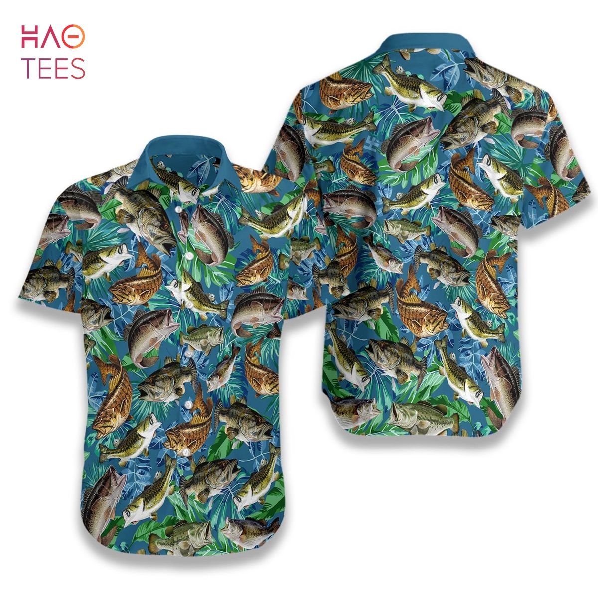 BEST Bass Fish Hawaiian Shirt