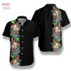 BEST Bitcoin Flame And Tropical Pattern Hawaiian Shirt