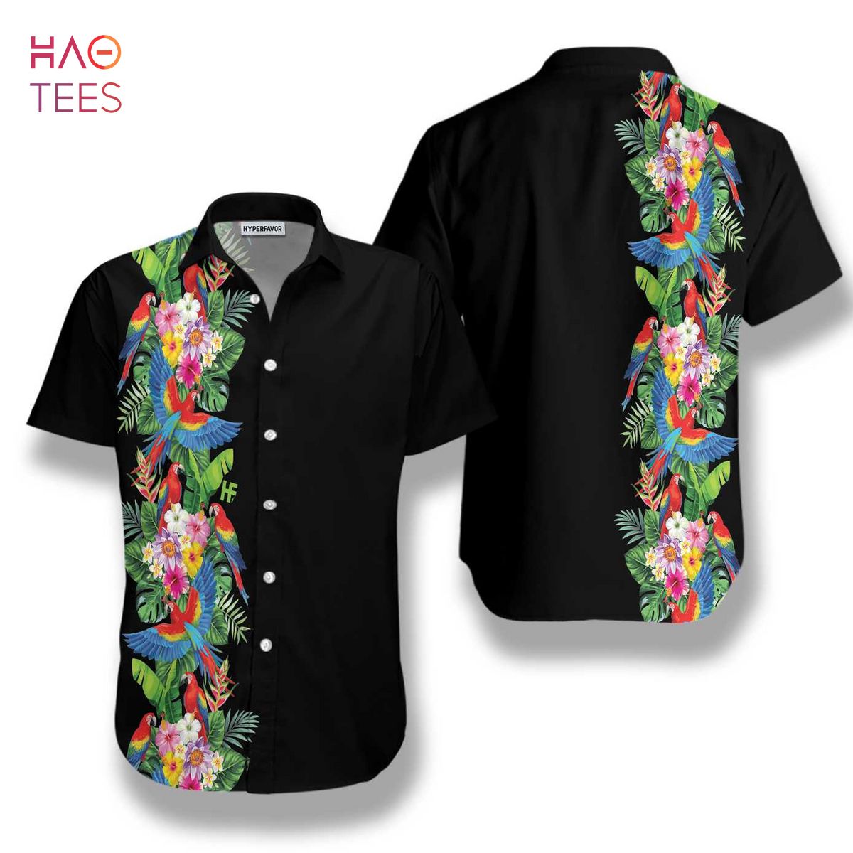 BEST Bird Of Paradise Hibiscus Hawaiian Shirt