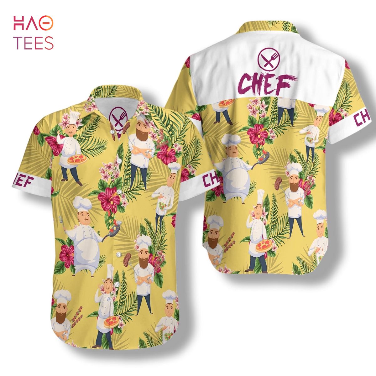 NEW Chef Hawaiian Shirt