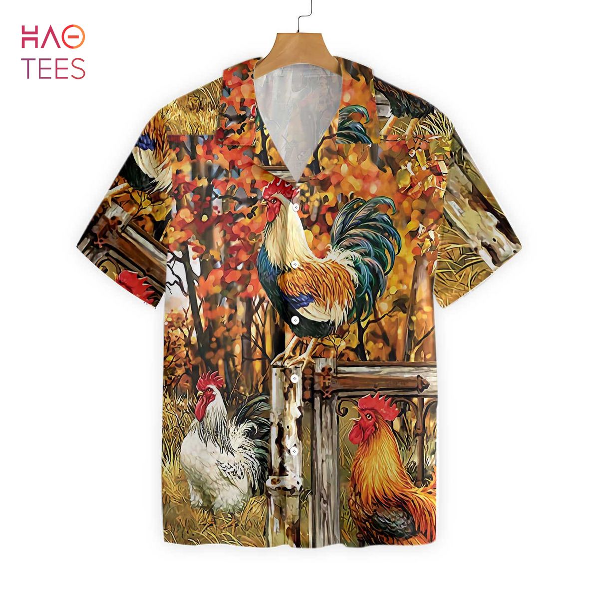 NEW Chicken Family Farm Hawaiian Shirt NEW Chicken Family Farm Hawaiian Shirt