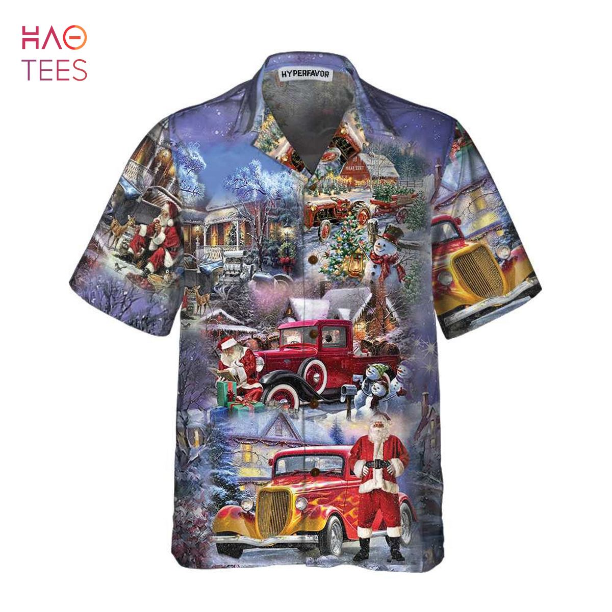 NEW Christmas Is Better With Hod Rod Hawaiian Shirt NEW Christmas Is Better With Hod Rod Hawaiian Shirt